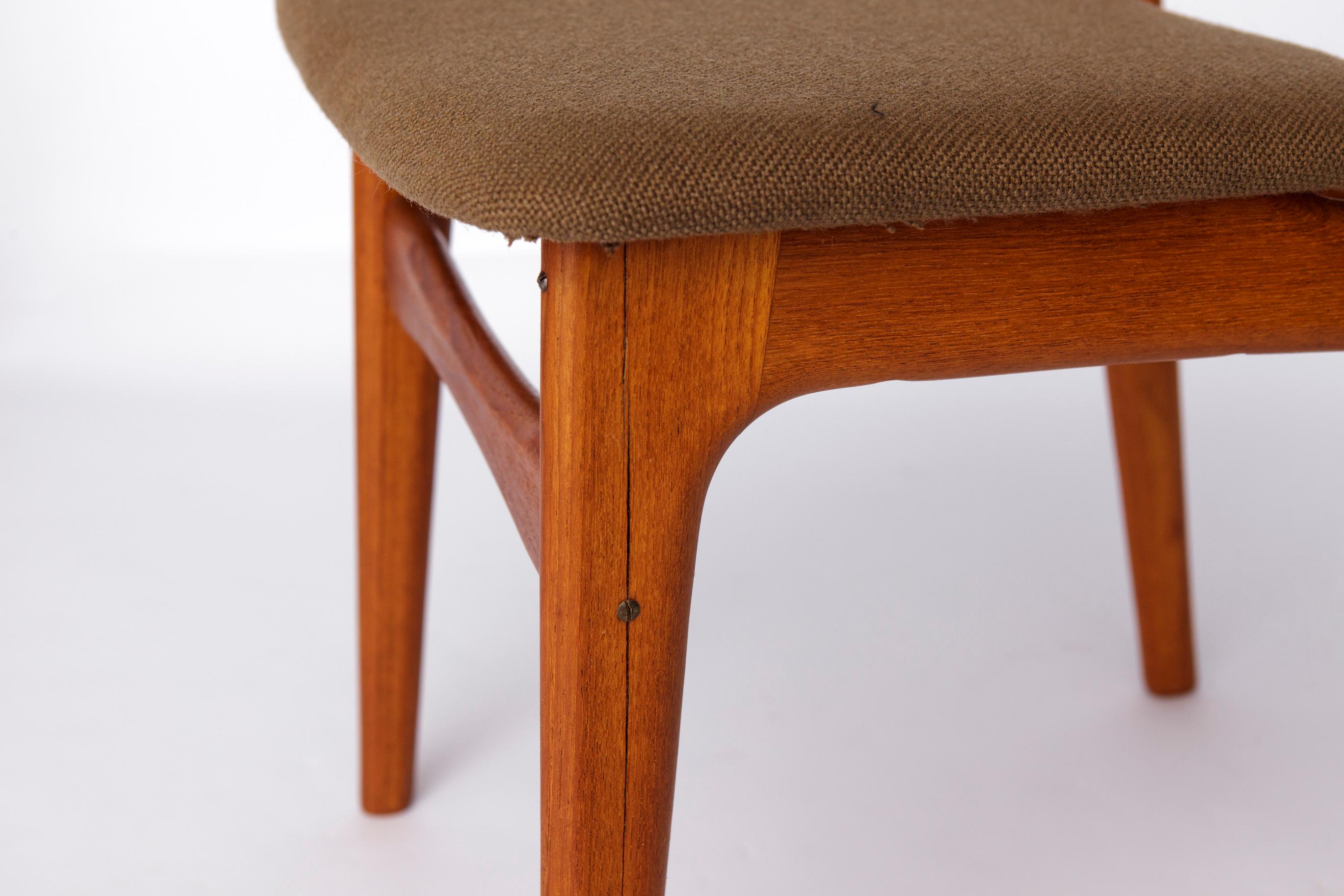 Set di 8 sedie Schiønning & Elgaard - Design danese degli anni '60 per HS Møbler, teak in vendita 2