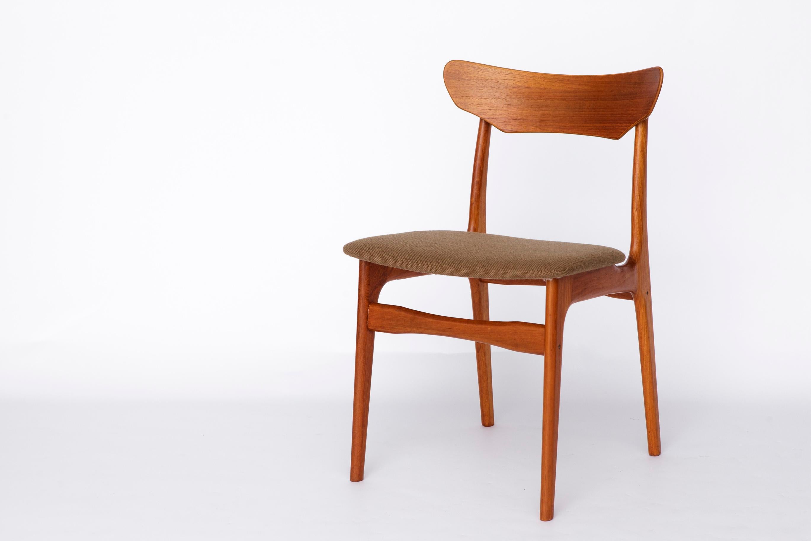 Danese Set di 8 sedie Schiønning & Elgaard - Design danese degli anni '60 per HS Møbler, teak in vendita