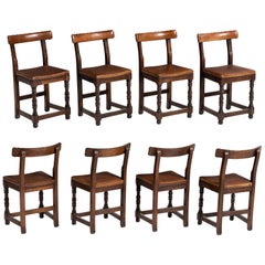 Set of '8' School Chairs