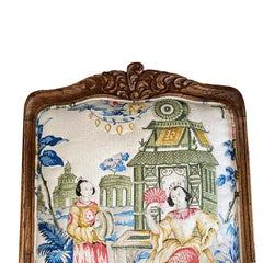 Set von 8 Schumacher Provincial Chinoiserie-Esszimmerstühlen aus Holz von Interior Crafts