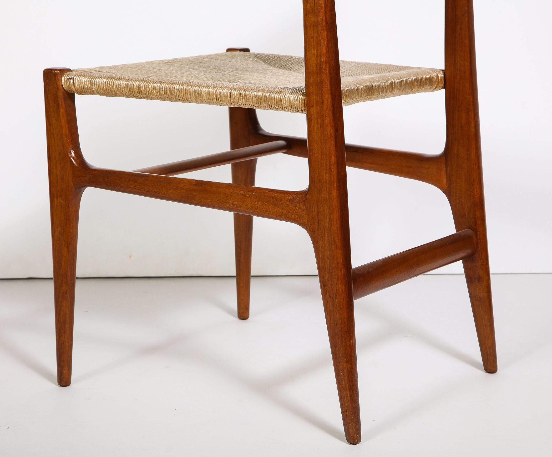 Set of 8 Side Chairs by Gio Ponti for M. Singer & Sons 4