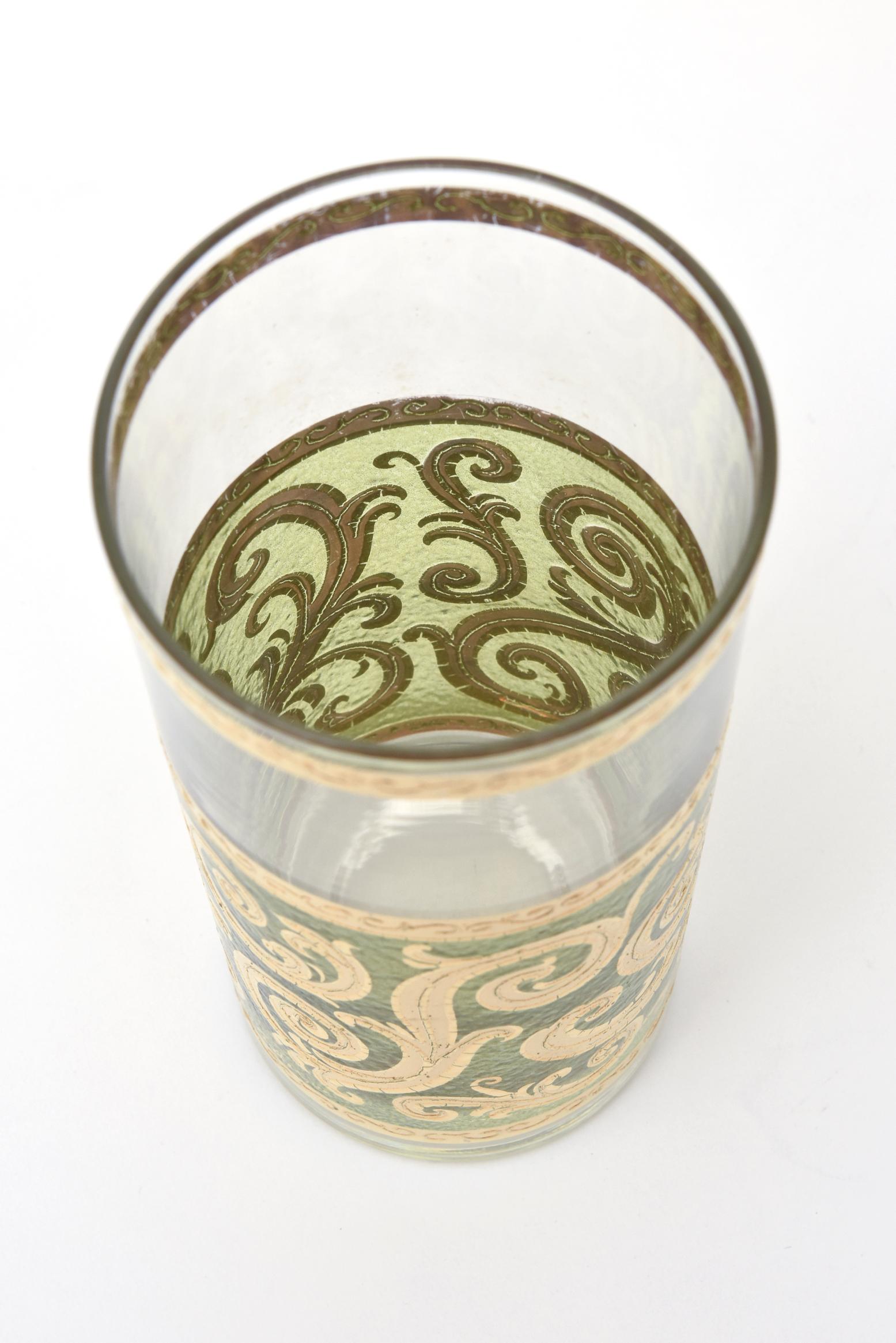 mid century modern glassware