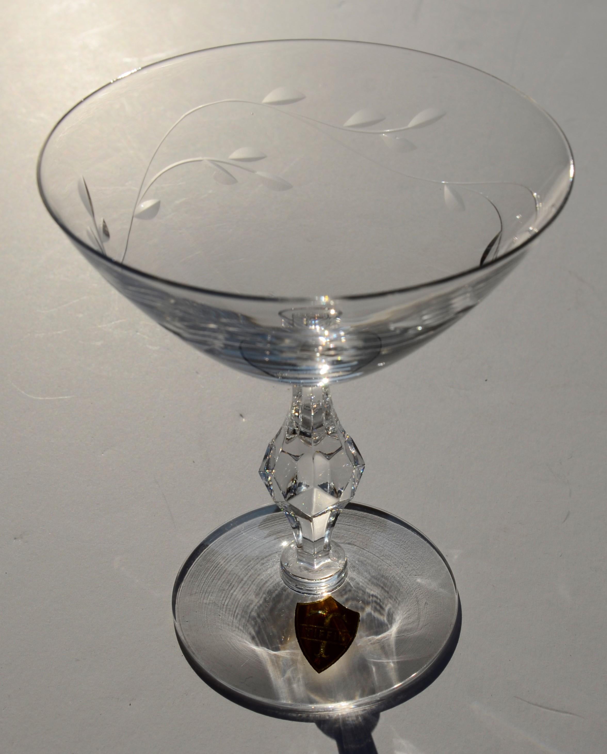 tiffin glass pattern identification