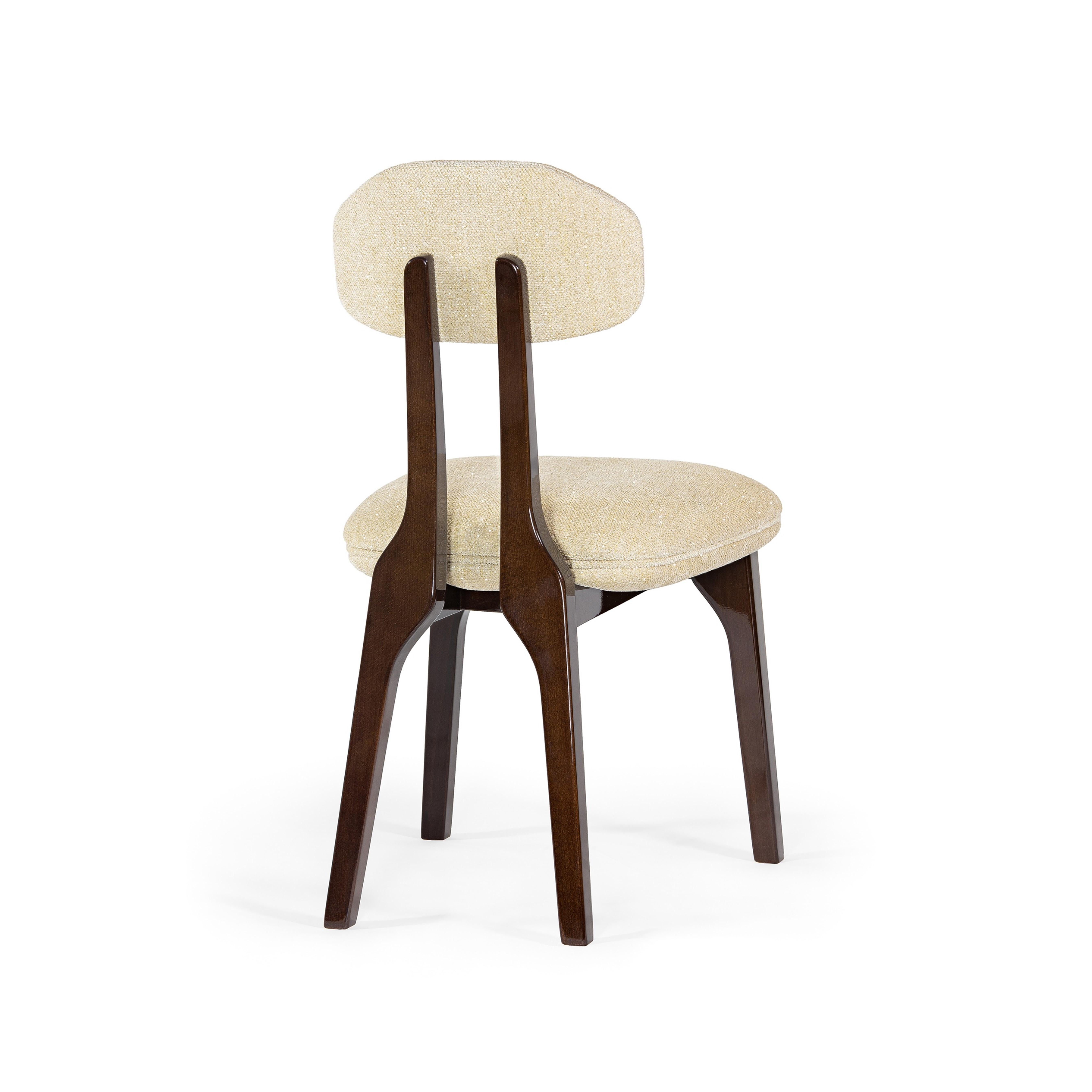 Portuguese Set of 8 Silhouette Dining Chairs, InsidherLand by Joana Santos Barbosa For Sale