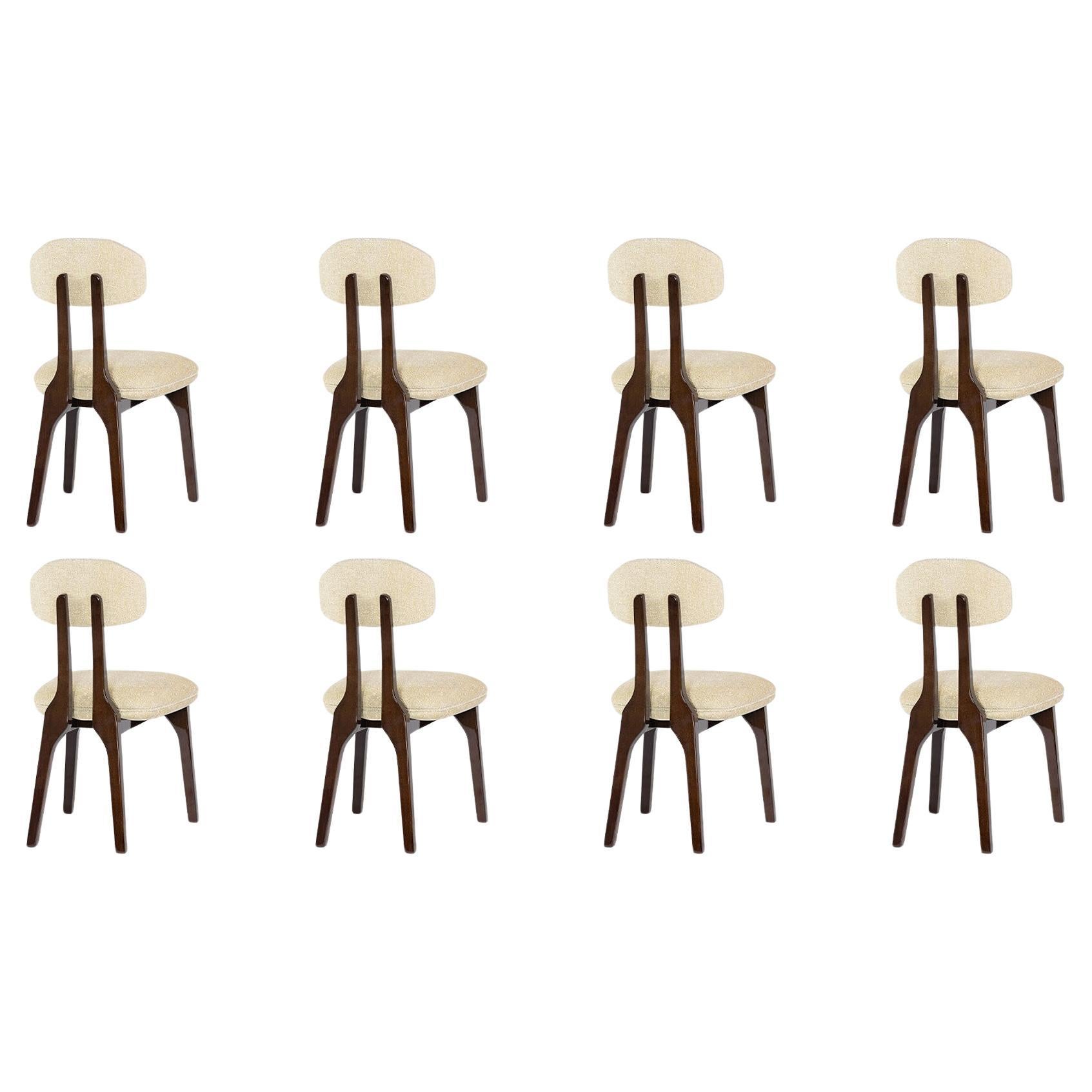 Set of 8 Silhouette Dining Chairs, InsidherLand by Joana Santos Barbosa For Sale