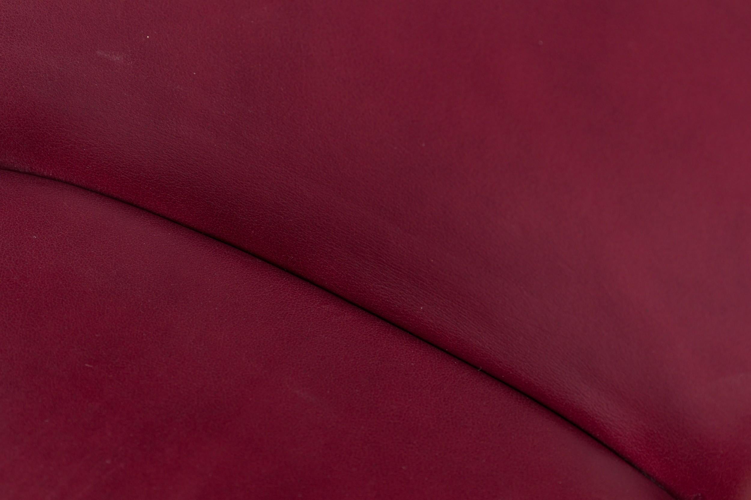 Ensemble de 8 chaises de salle à manger Skovby Møbelfabrik Danish Modern Teck Red Upholstered en vente 3