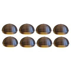 Set of 8 Splugen Lamps by A. & Pier Giacomo Castiglioni for Flos (First Edition)