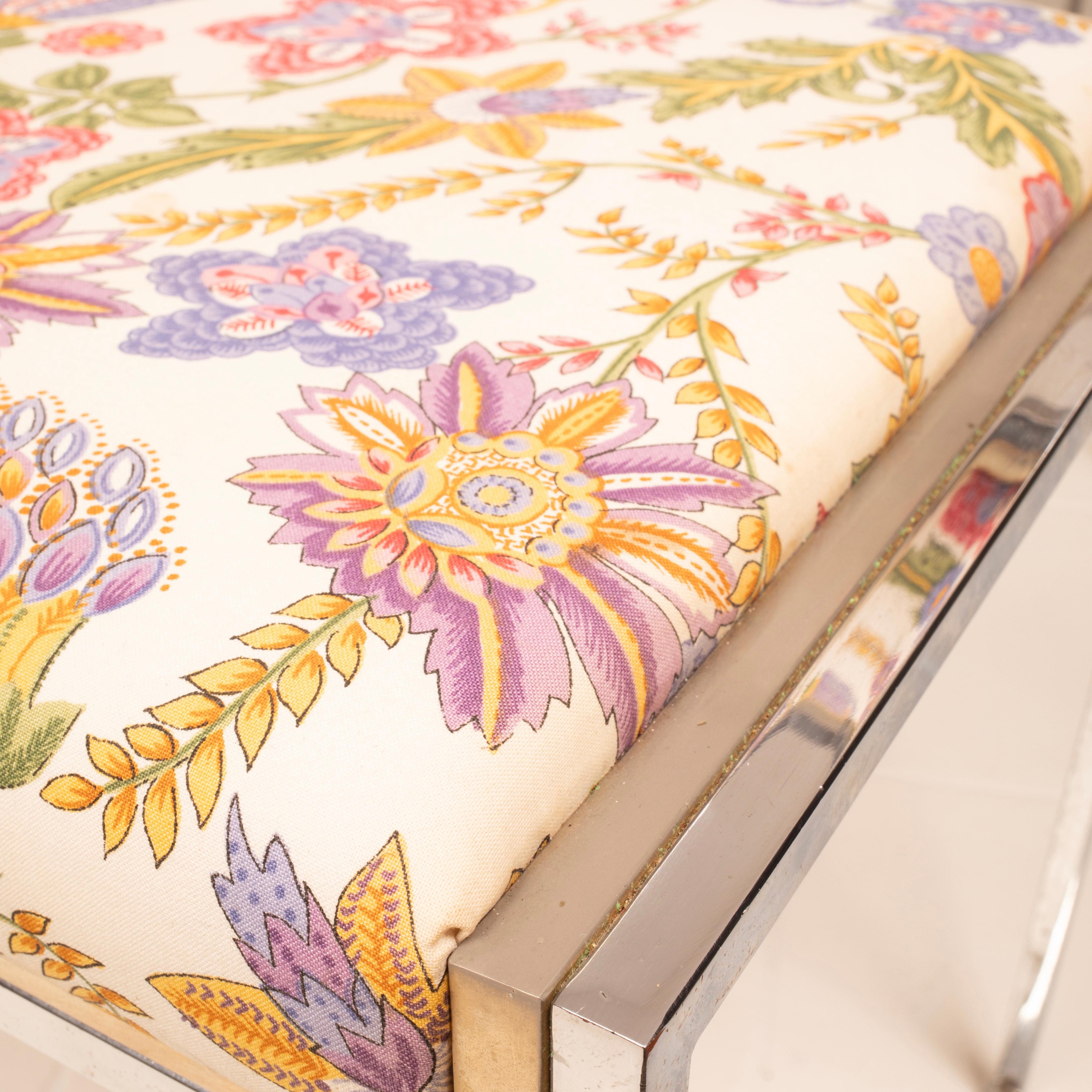 Satz von 8 SQ-AL Esszimmerstühlen von Willy Rizzo für Maison Willy Rizzo 1970 Satz von 2 im Angebot 12