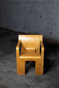 Satz von 8 Streifenstühlen von Gijs Bakker für Castelijn