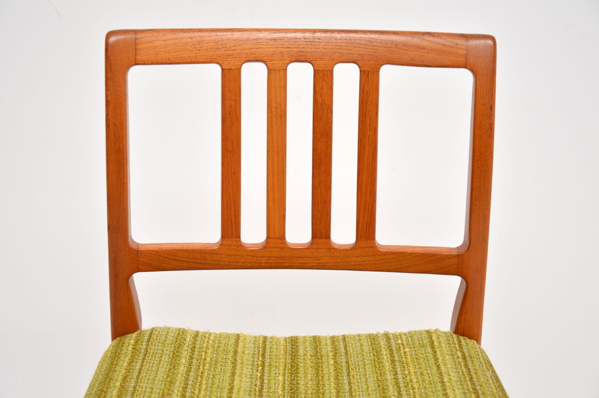 Set of 8 Swedish Teak Vintage Dining Chairs by Nils Jonsson 4