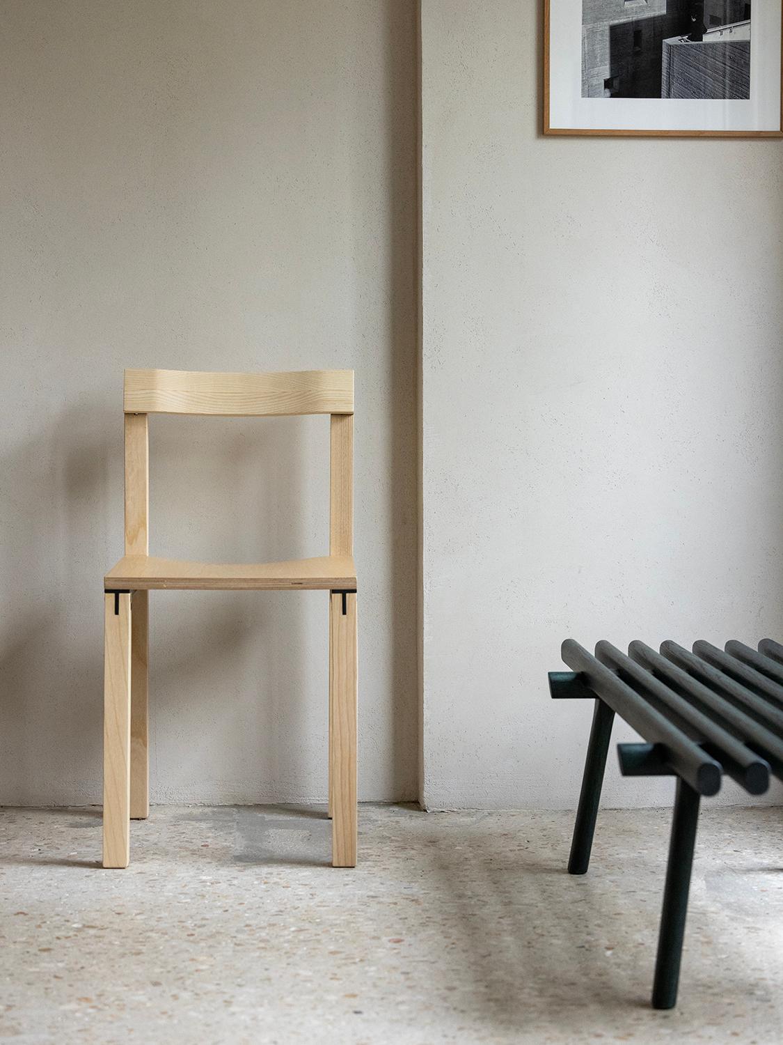 XXIe siècle et contemporain Ensemble de 8 chaises Tal Ash par Kann Design en vente