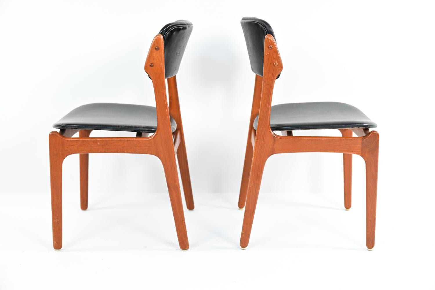 Set of '8' Teak Dining Chairs by Erich Buch for Oddense Maskinsnedikeri 3