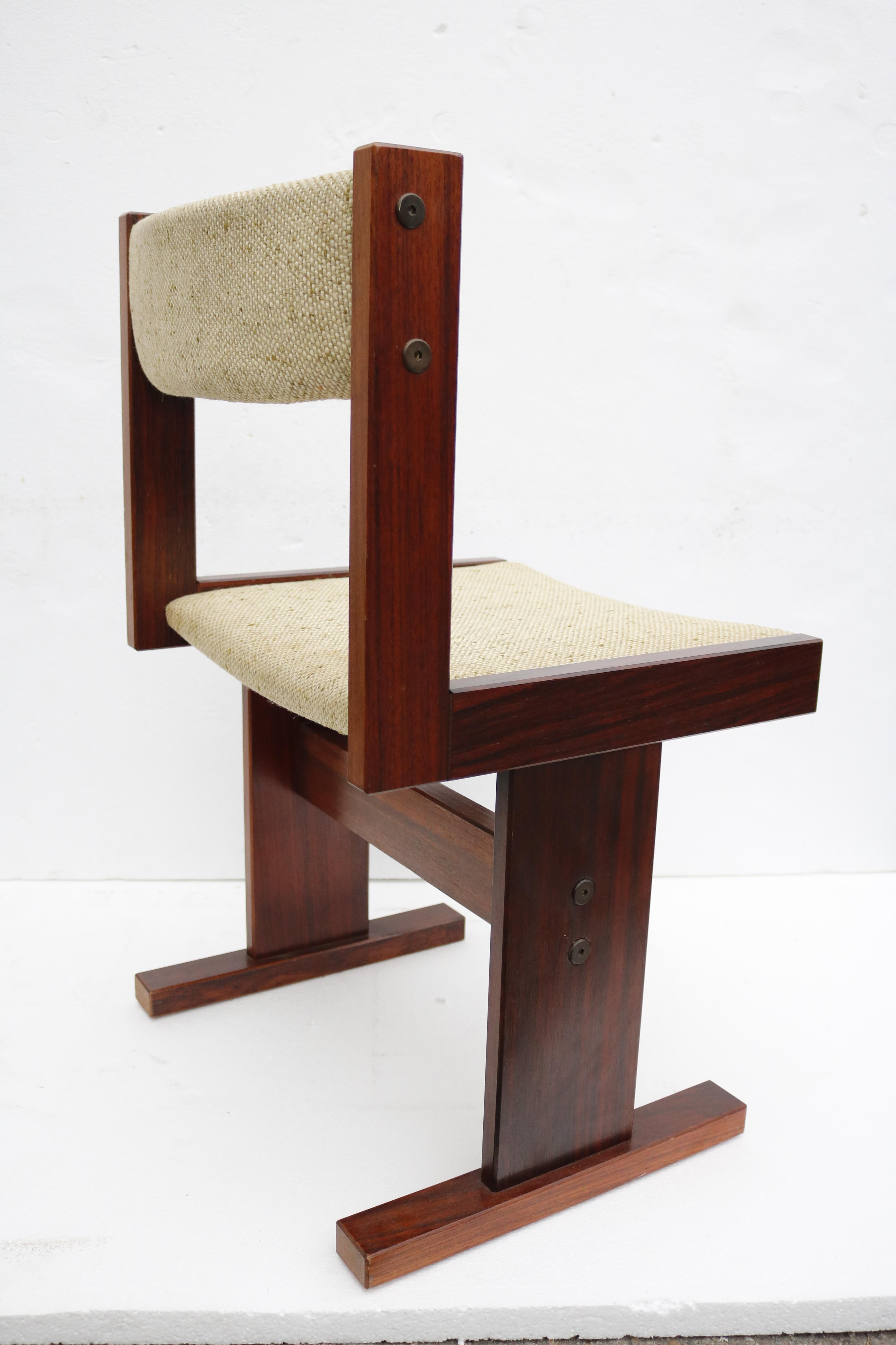 Mid-20th Century Set of 6 Teak Midcentury Danish Chairs
