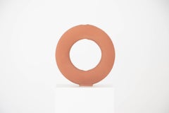 Set of 8 Terracotta Matt Vacuum Vases by Valeria Vasi