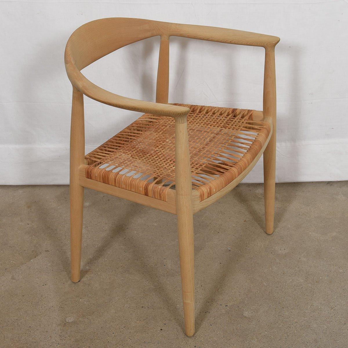 20th Century Set of 8 “the Chair” by Hans Wegner for PP Mobler For Sale