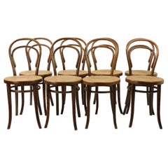 Set of 4 Thonet #14 Bistro Chairs