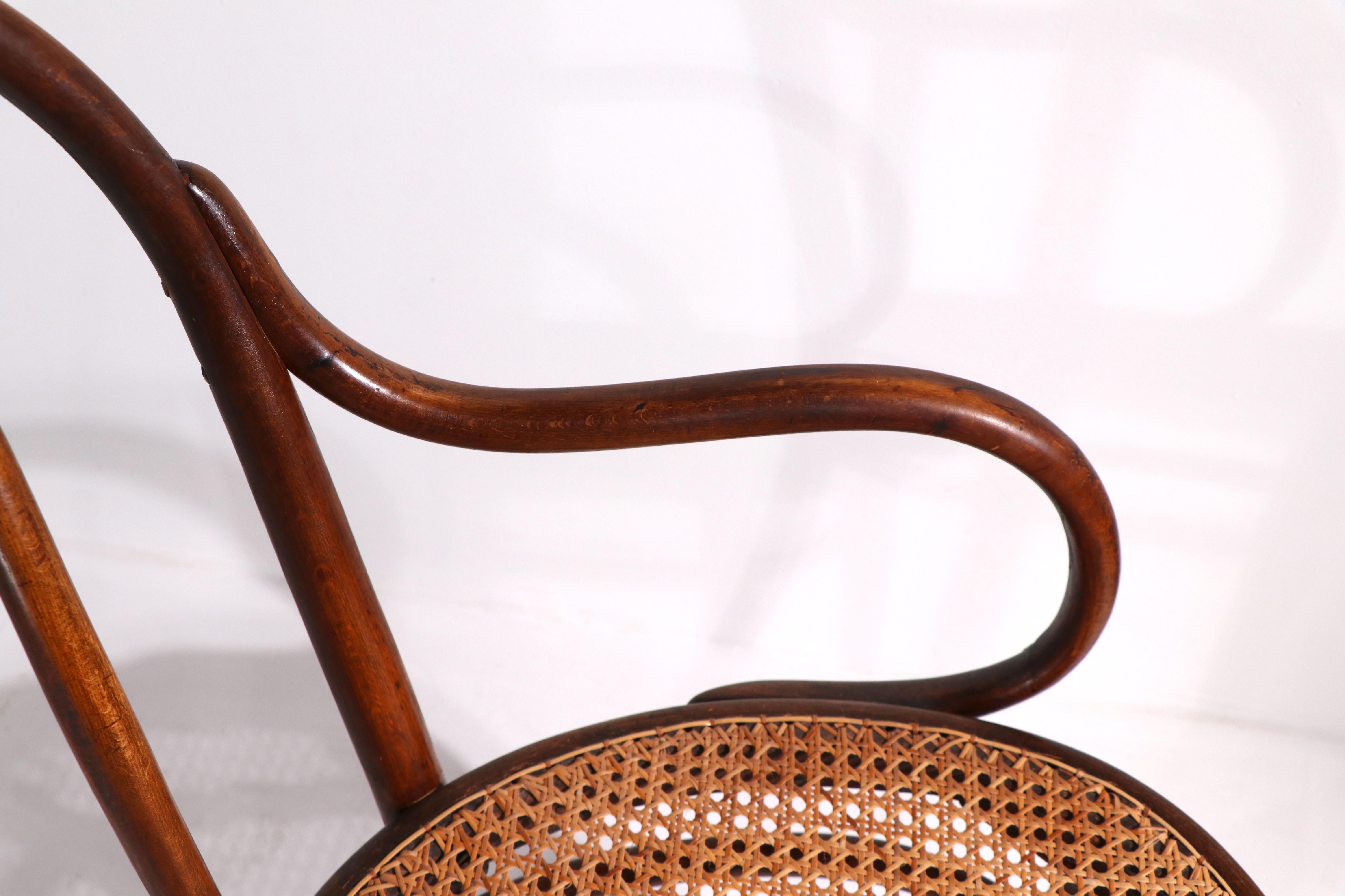 Set of 8 Thonet Bentwood Dining Chairs ca. 1900- 1920's 1