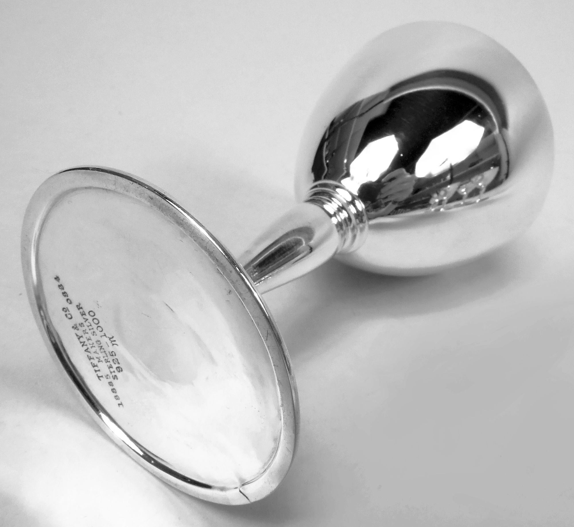 20ième siècle Lot de 8 tasses à cocktail en argent sterling Art Déco américain de Tiffany en vente