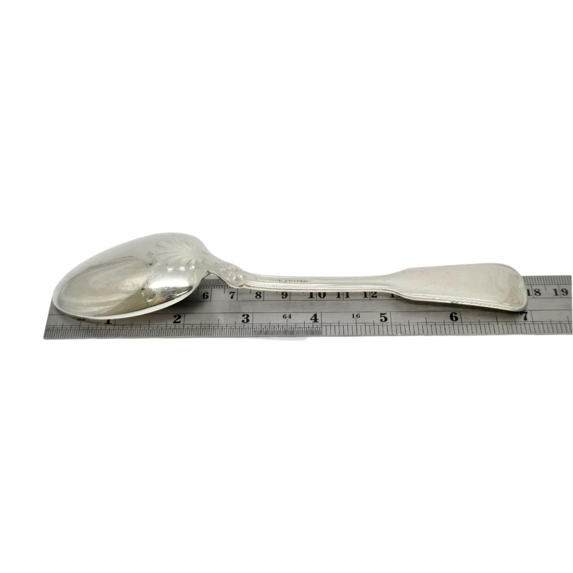 Set di 8 cucchiai da minestra ovali in argento 925 Tiffany & Co. in vendita 6