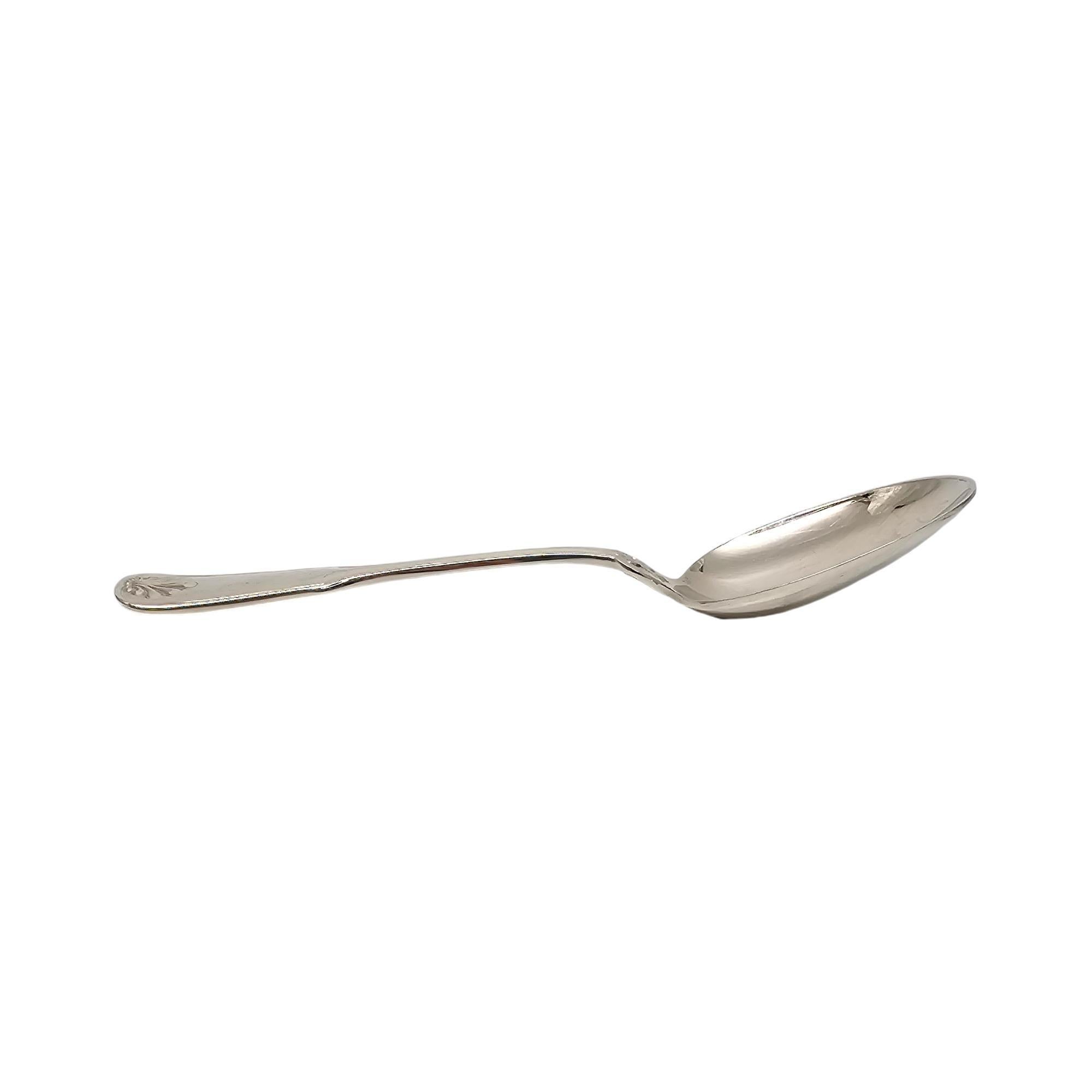 Set di 8 cucchiai da minestra ovali in argento 925 Tiffany & Co. In condizioni buone in vendita a Washington Depot, CT