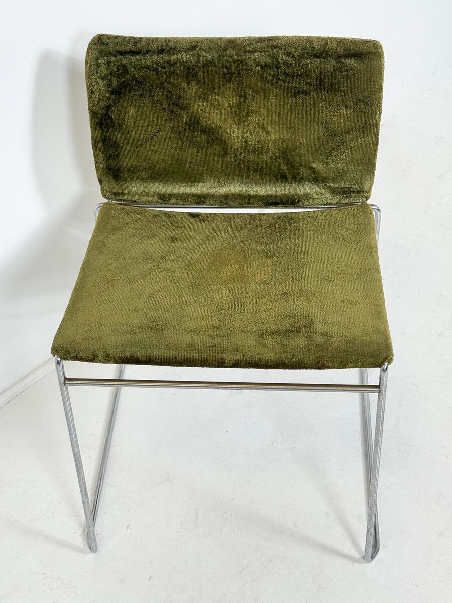 Metallo Set di 8 sedie Tulu di Kazuhide Takahama, 1969 in vendita