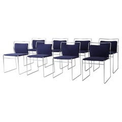 Set of 8 'Tulu' Chairs by Kazuhide Takahama for Gavina, Italy 1970s