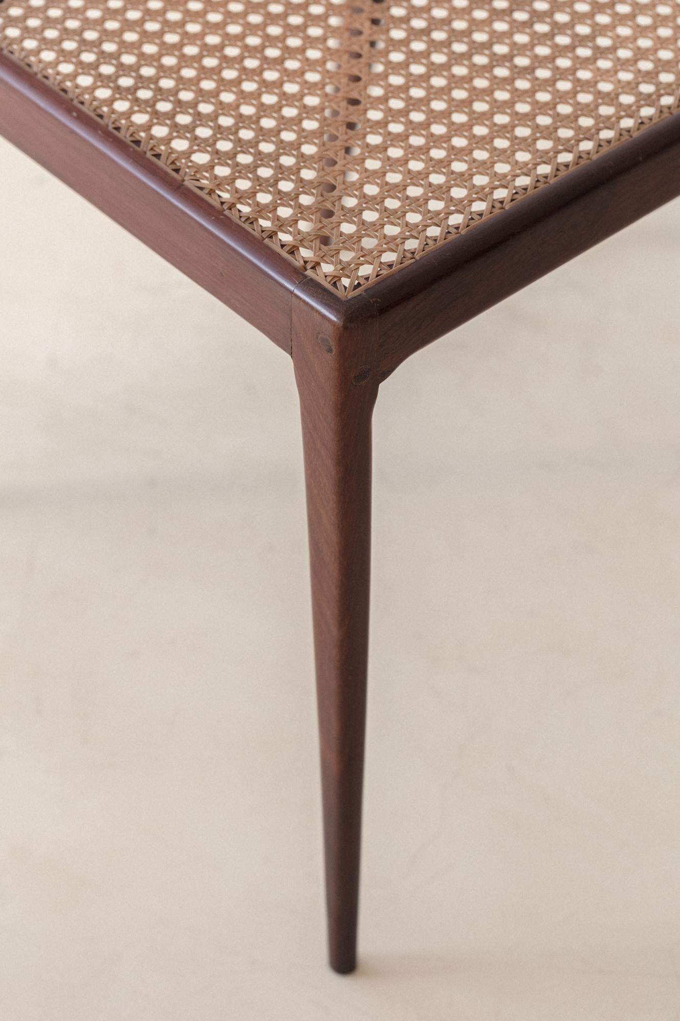 Canna Set di 8 sedie Unilabor MT 552, Geraldo de Barros, 1960, design brasiliano in vendita