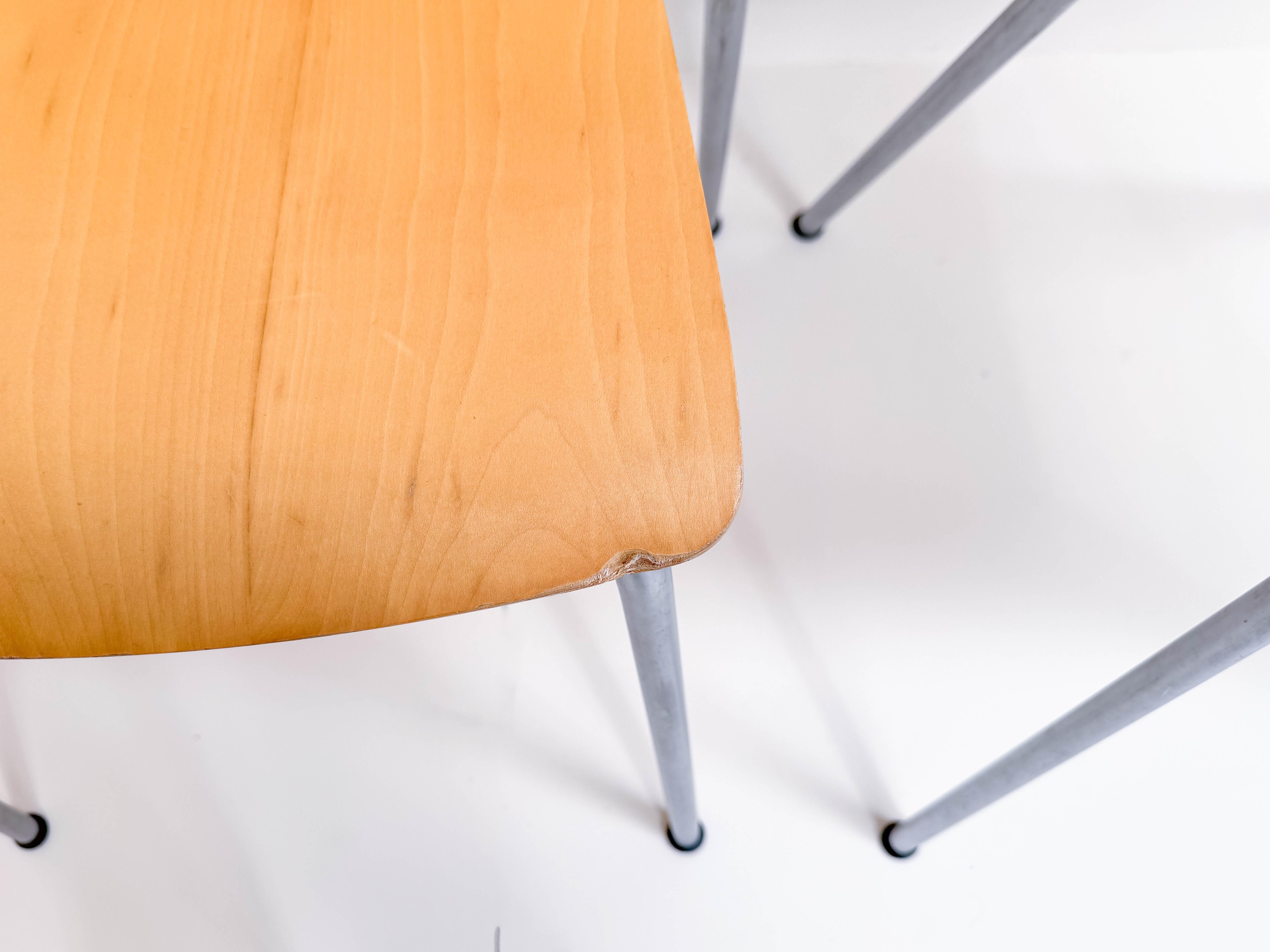 Conjunto de 8 sillones Vico Magistretti 