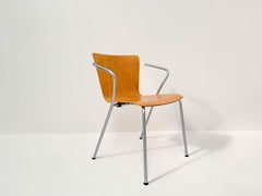 Set of 8 Vico Magistretti “Vico Duo” Armchairs for Fritz Hansen, 1997