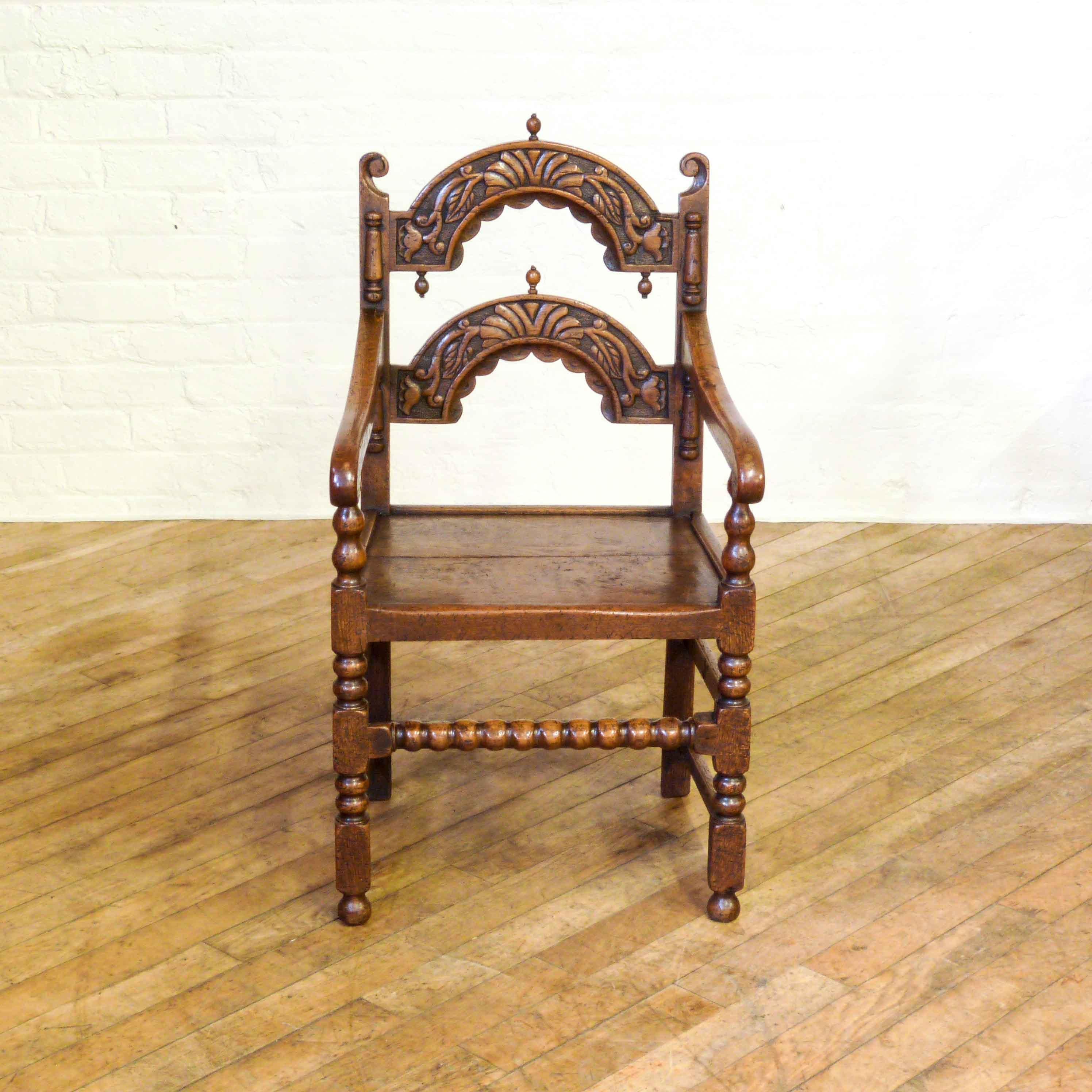 Set of 8 Victorian Derbyshire Style Chairs For Sale 1