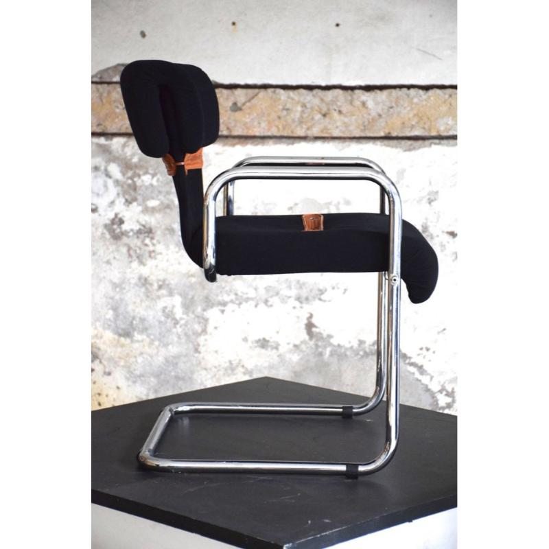 Set of 8 Vintage Armchairs by Guido Faleschini, Italy, 1970s For Sale 5