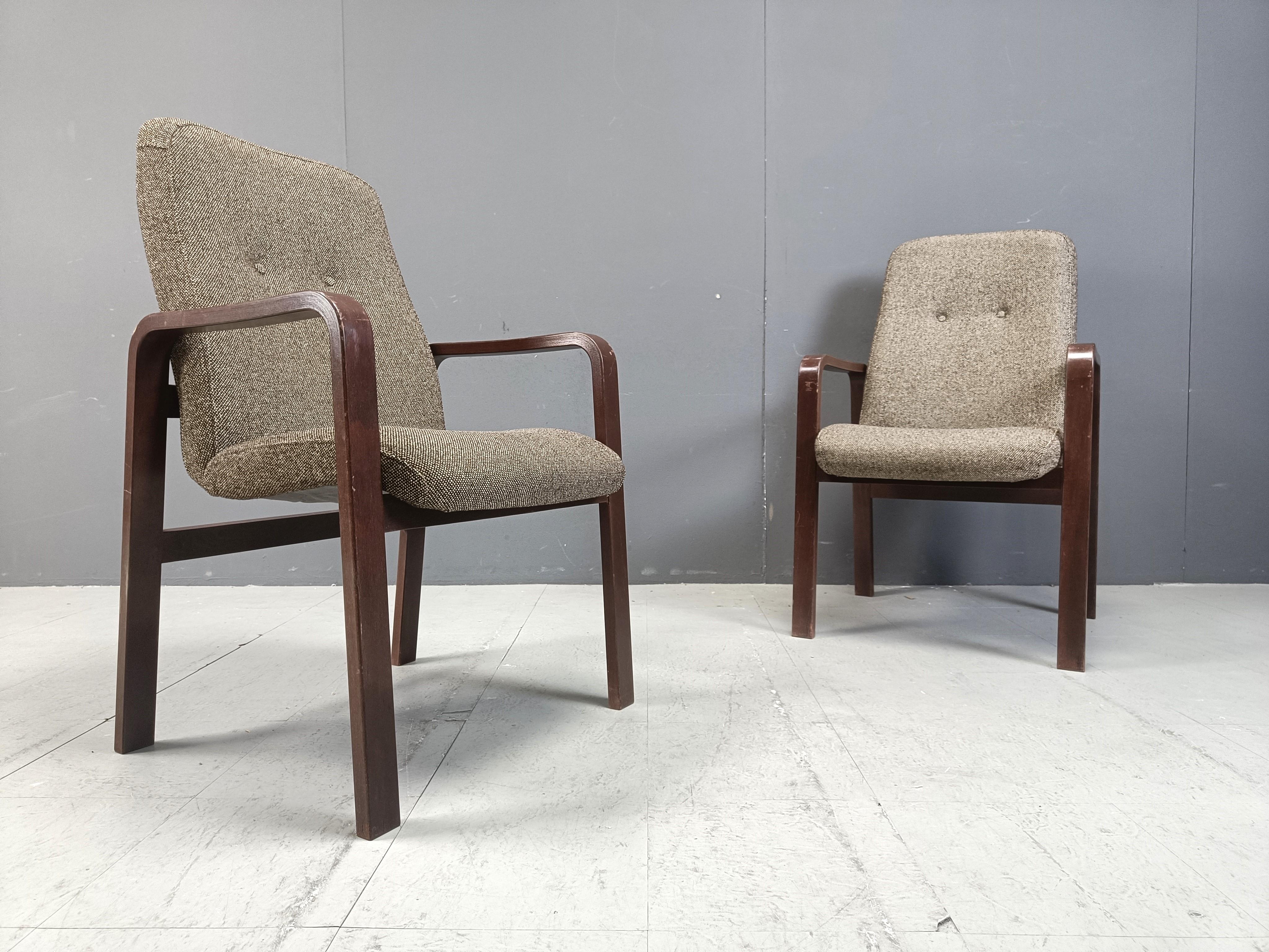 Set of 8 vintage bentwood armchairs, 1993 For Sale 3