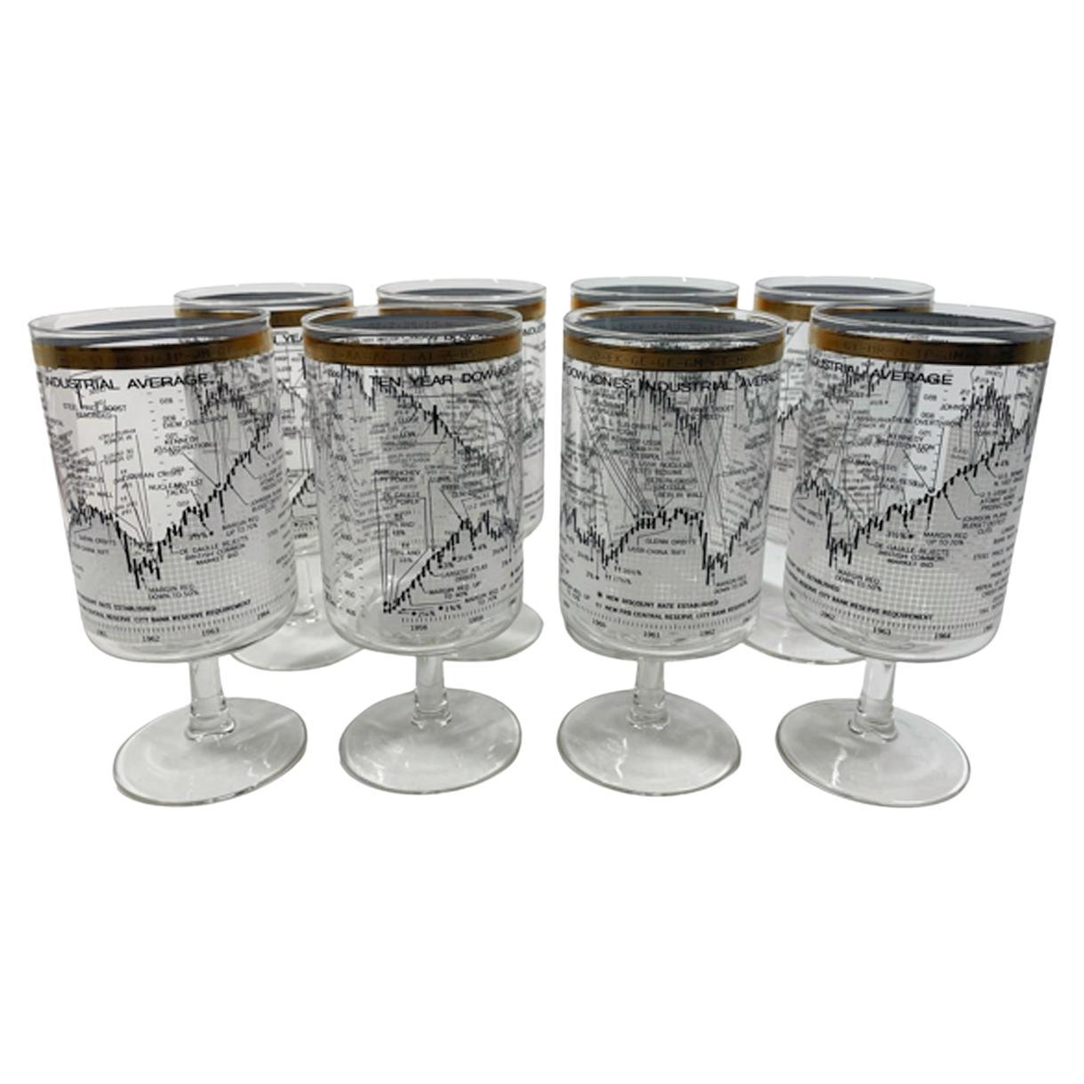 Bull & Bear Whiskey Glasses, Stock Market Whiskey Glasses