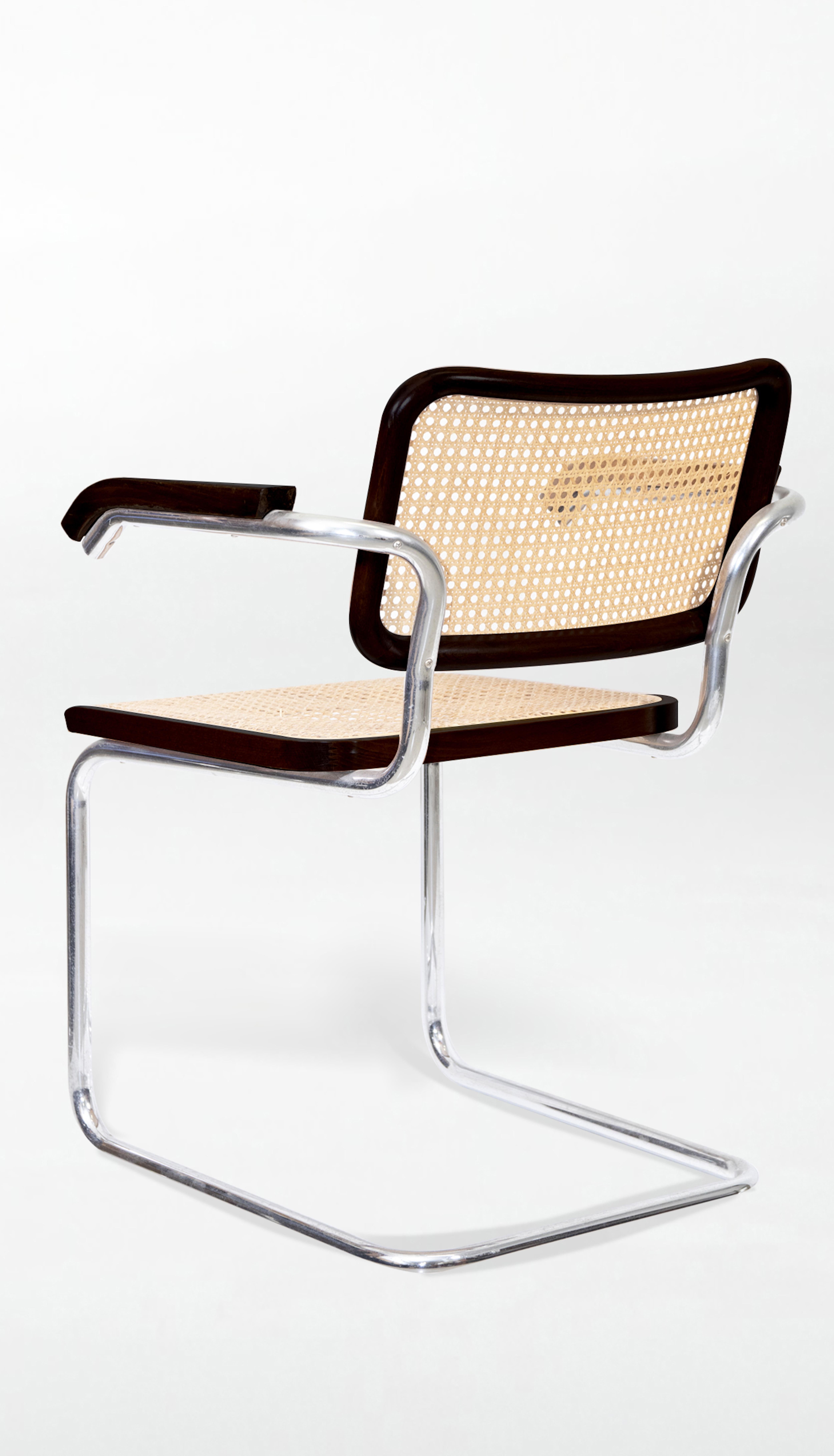 Satz von 8 Cesca-Stühlen im Vintage-Stil von Marcel Breuer, 1970er Jahre im Zustand „Gut“ in Roma, IT