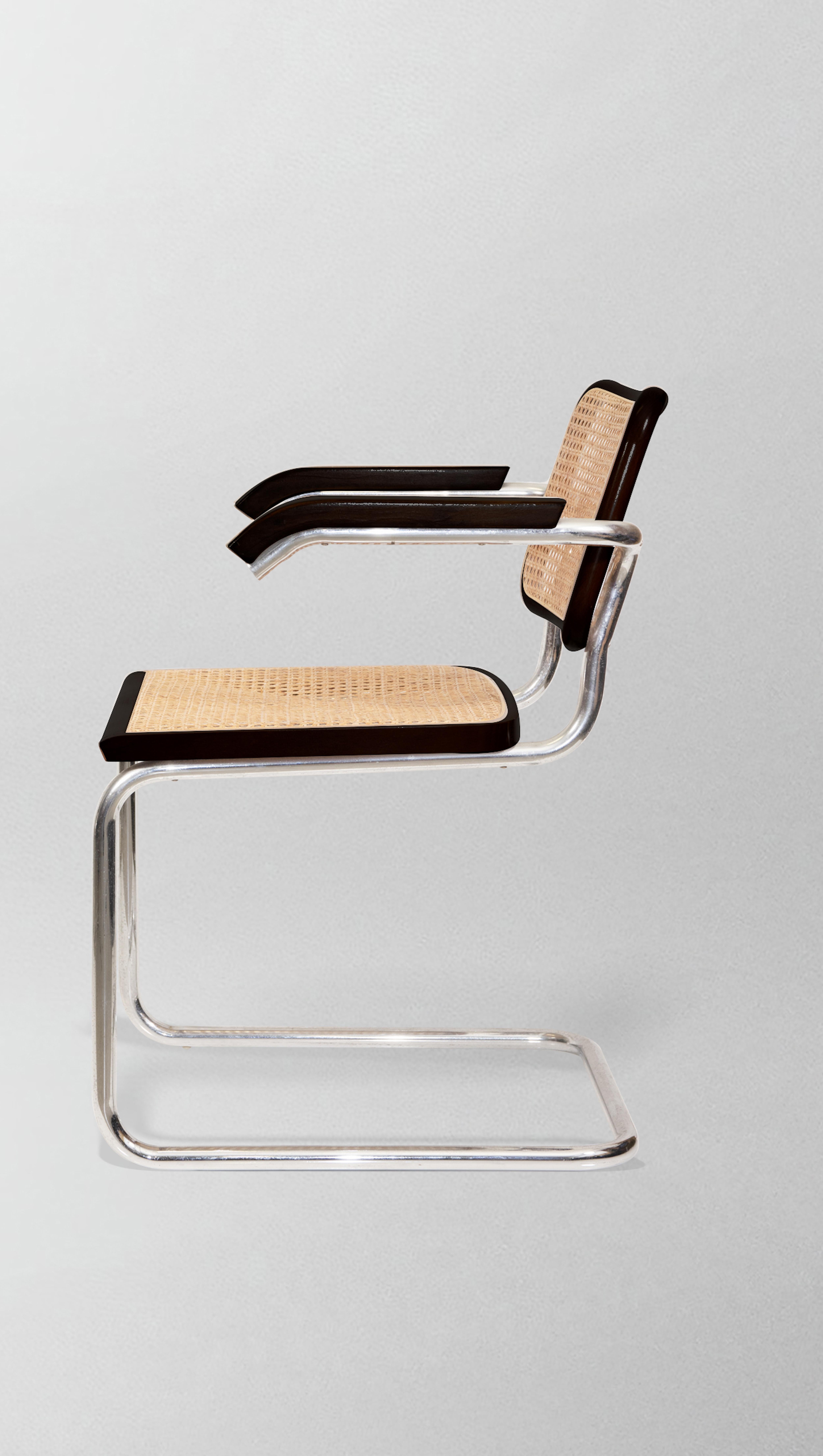 Satz von 8 Cesca-Stühlen im Vintage-Stil von Marcel Breuer, 1970er Jahre (Ende des 20. Jahrhunderts)