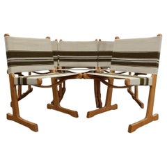 Set of 8 Vintage Danish Modern Oak Dining Chairs by Ditte & Adrian Heath