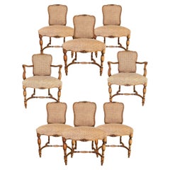 Set of 8 Retro Dining Chairs