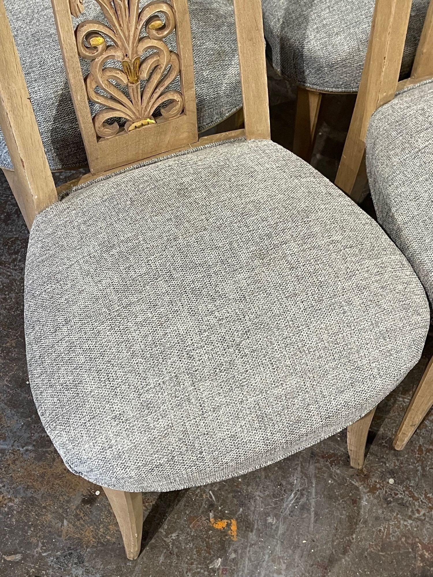 carved back dining chairs