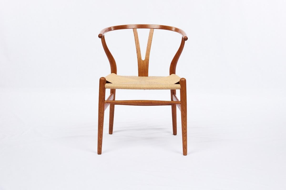 Danish Set of 8 Vintage Hans Wegner 
