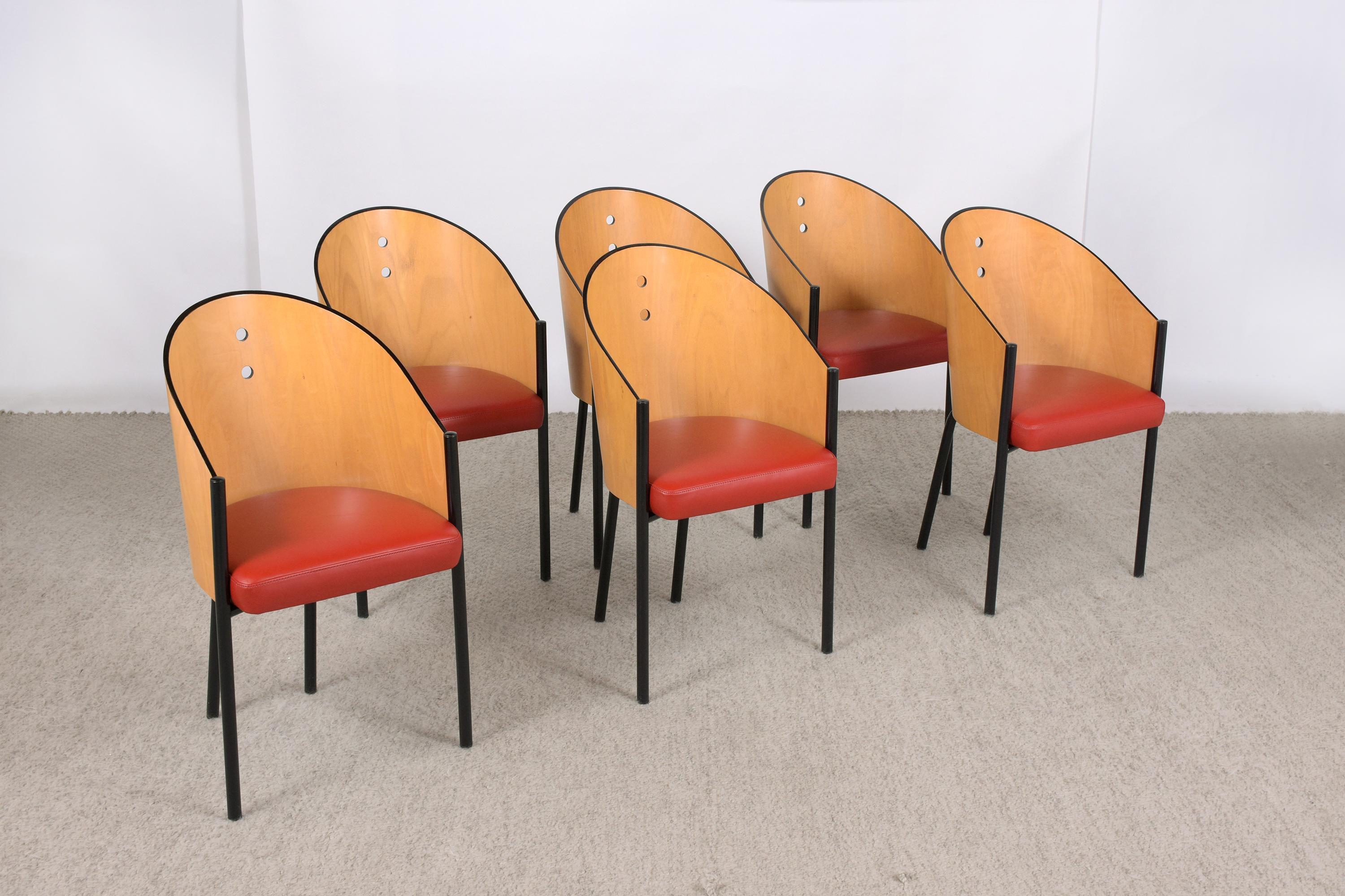 Mid-Century Modern Vintage Mid-Century Dining Chairs: Elegance in Barrel Back Design For Sale
