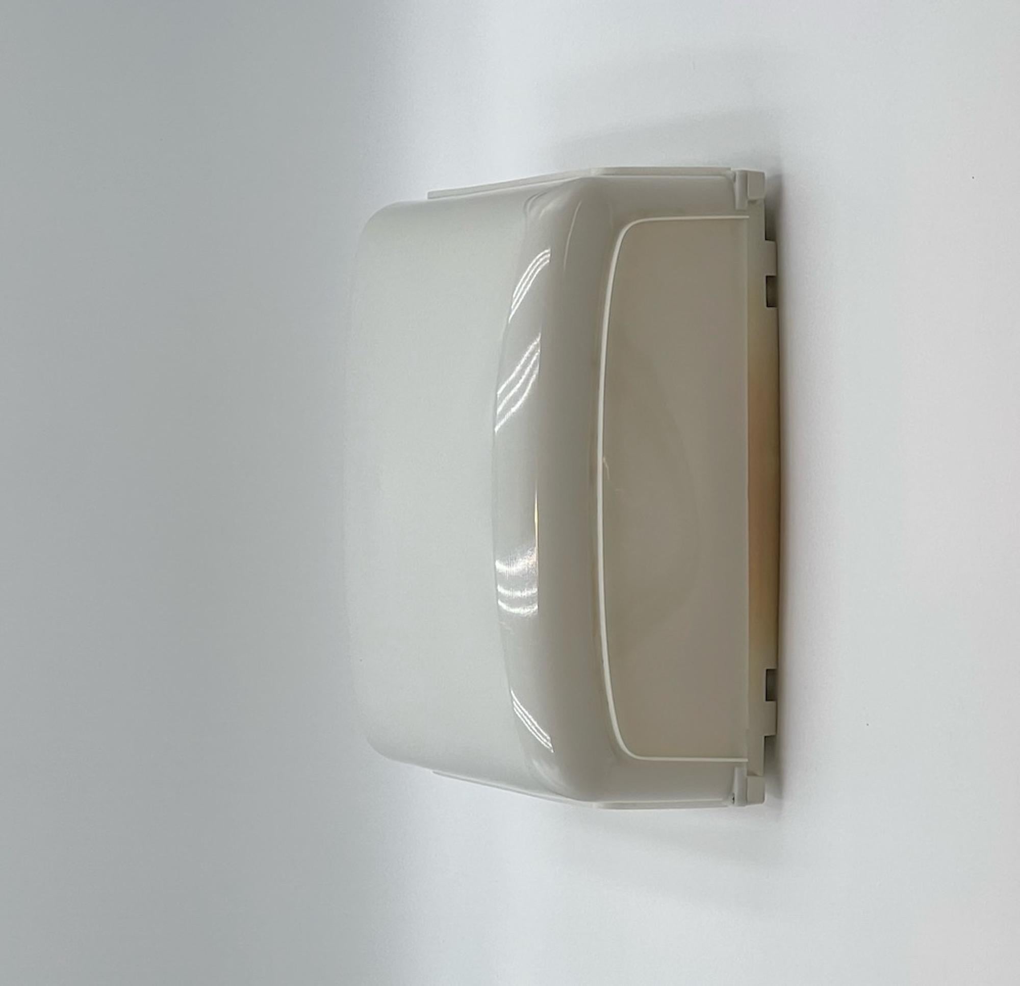 Set of 8 Wall Lights Artemide Cnosso Angelo Mangiarotti Design 1960s 3