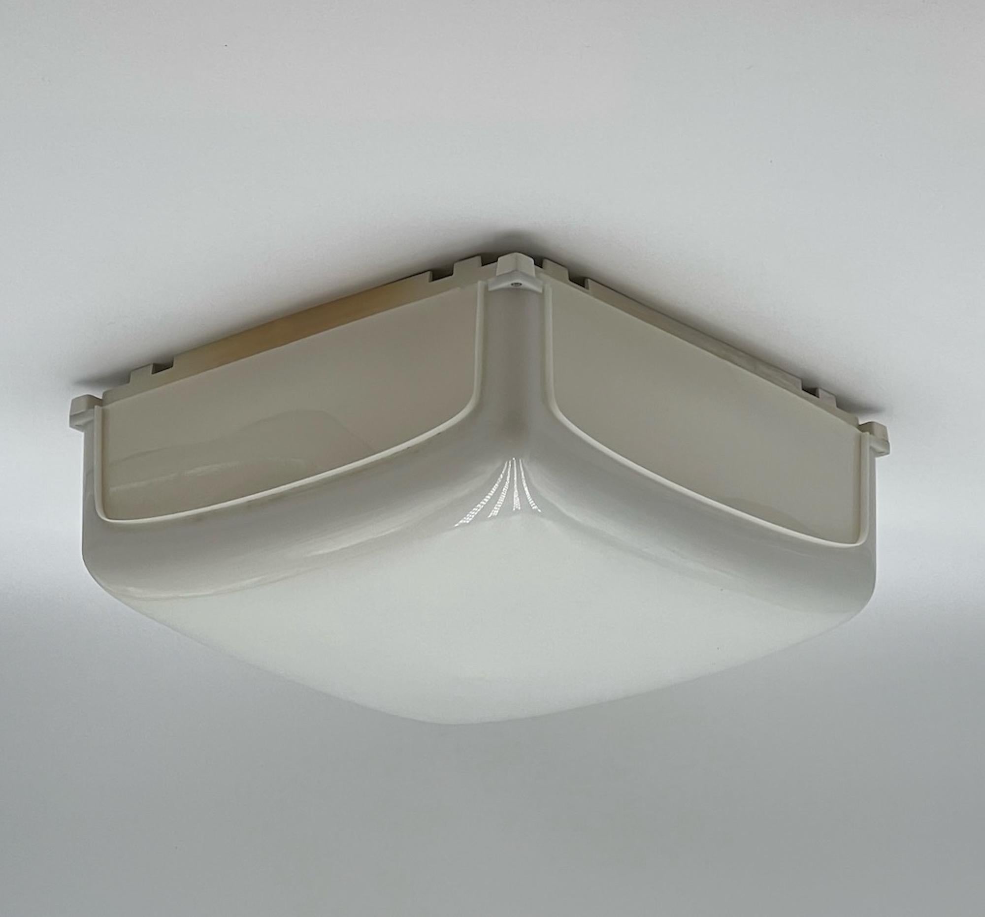 Set of 8 Wall Lights Artemide Cnosso Angelo Mangiarotti Design 1960s 6