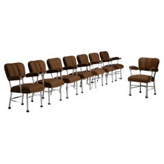Set of (8) Warren McArthur Dining Chairs, America circa 1940