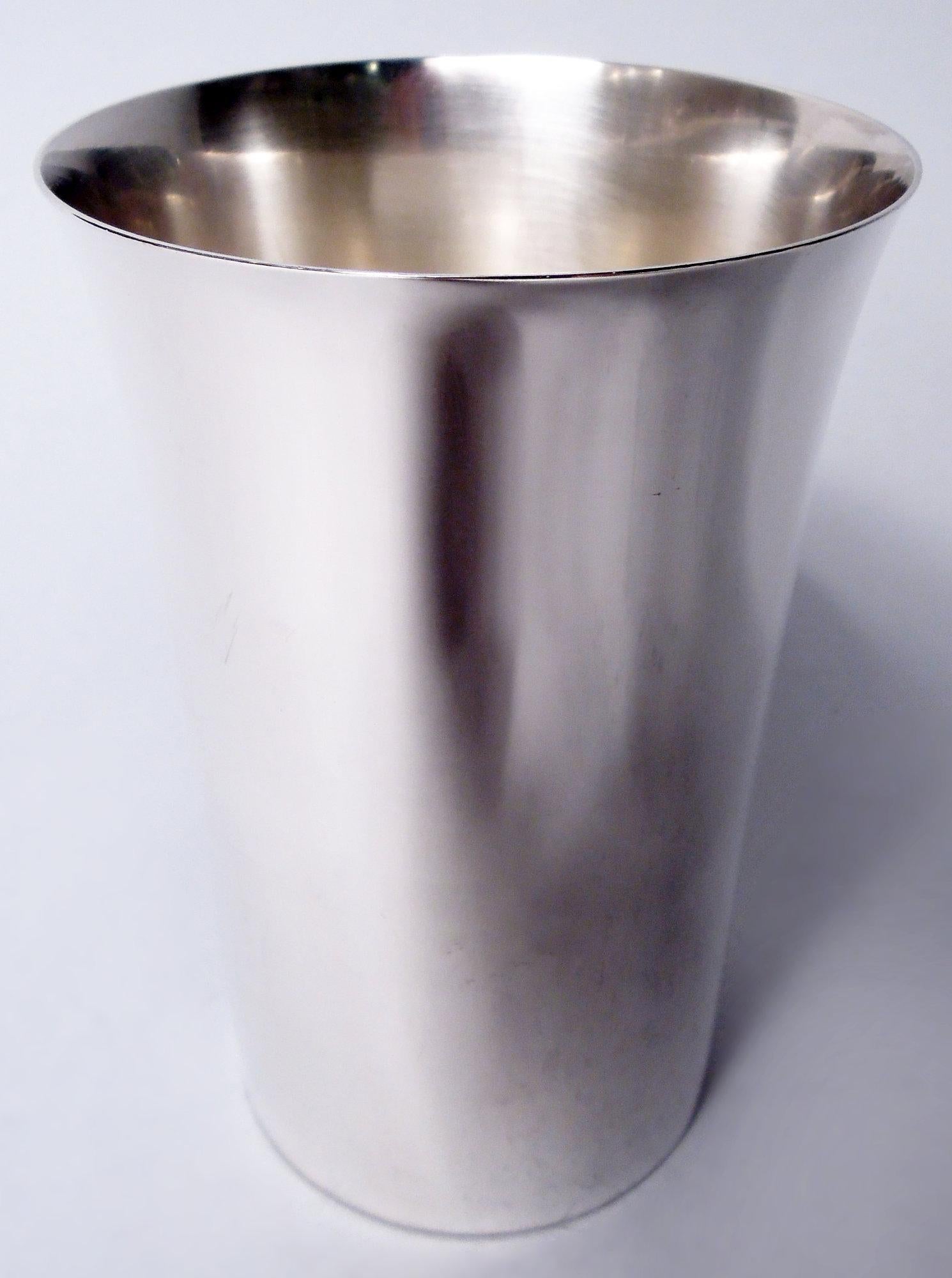 Juego de 8 Watson American Modern Highballs de plata de ley Moderno en venta
