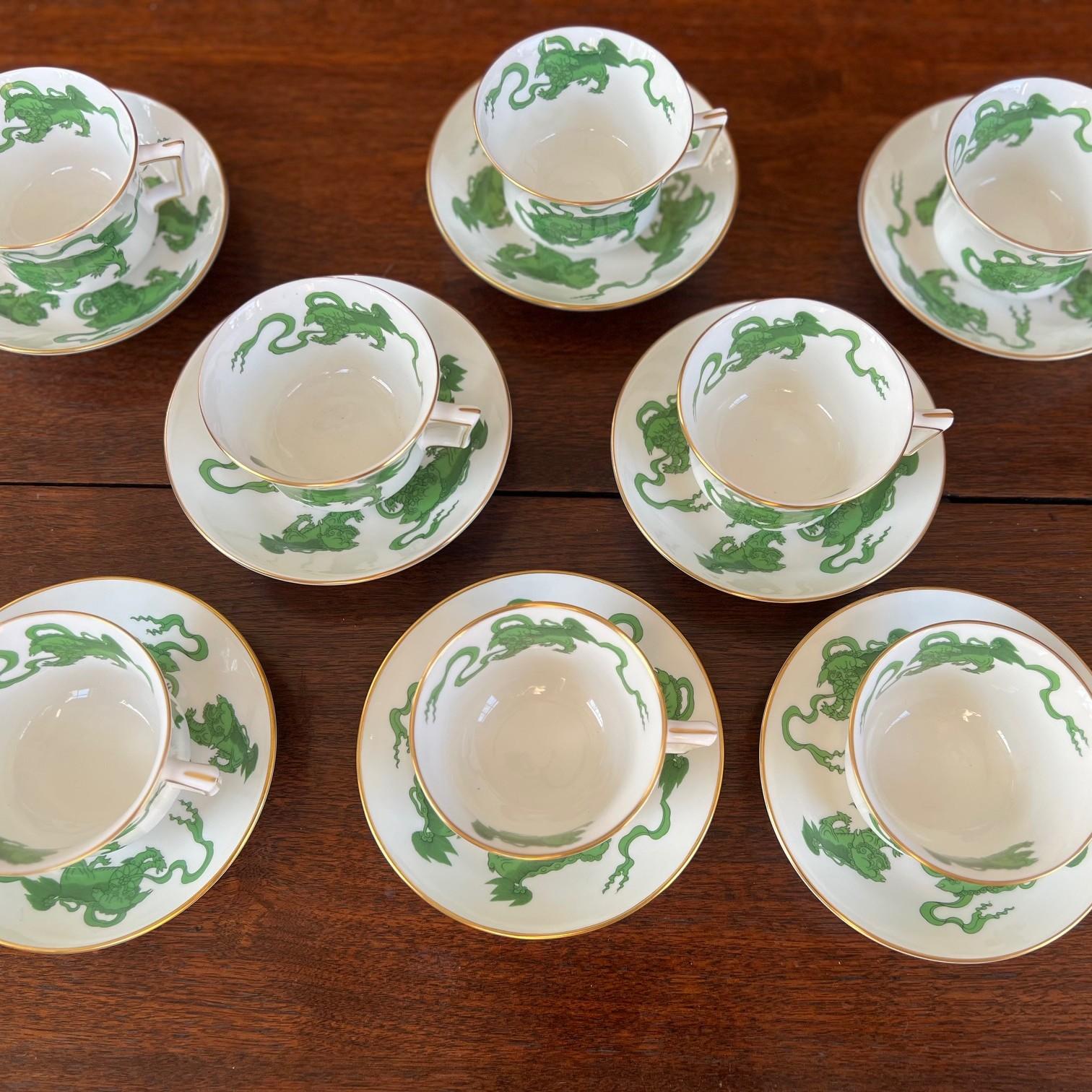 Chinoiserie Set of 8 Wedgwood 