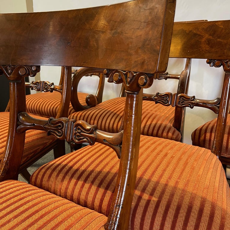 Set of 8 William IV Dining Chairs For Sale 3