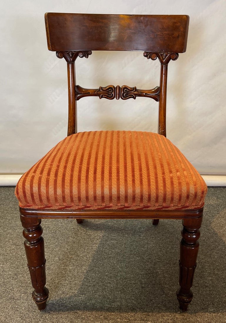 Set of 8 William IV Dining Chairs For Sale 6