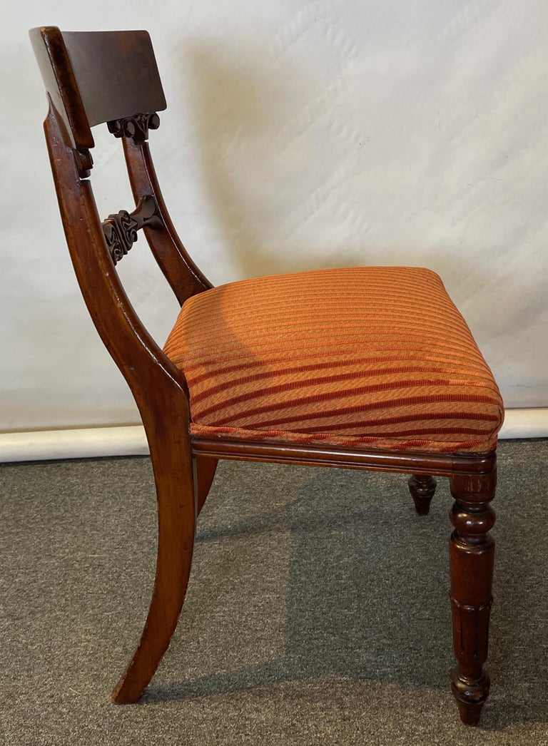 Set of 8 William IV Dining Chairs For Sale 9