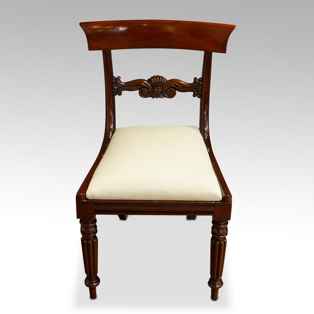 Set of Eight William IV Dining Chairs 3