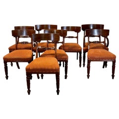 Set of 8 William IV Dining Chairs